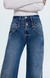 Caleb High Rise Stacked Waist Jean Echo
