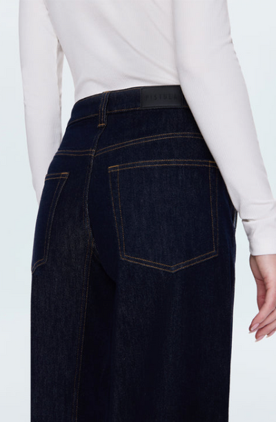 Beau Seamed Crescent Raw Jean Nightfall