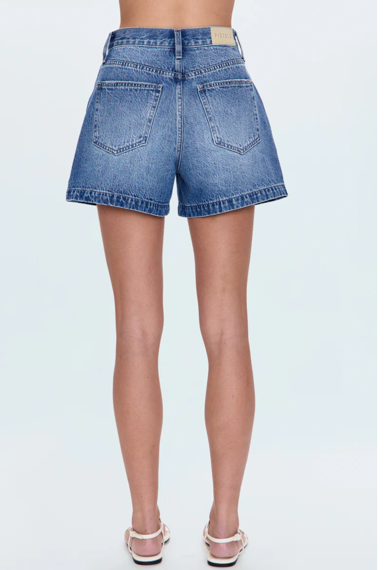 Saige High Rise A Line Short Safari