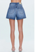 Saige High Rise A Line Short Safari
