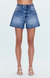 Saige High Rise A Line Short Safari