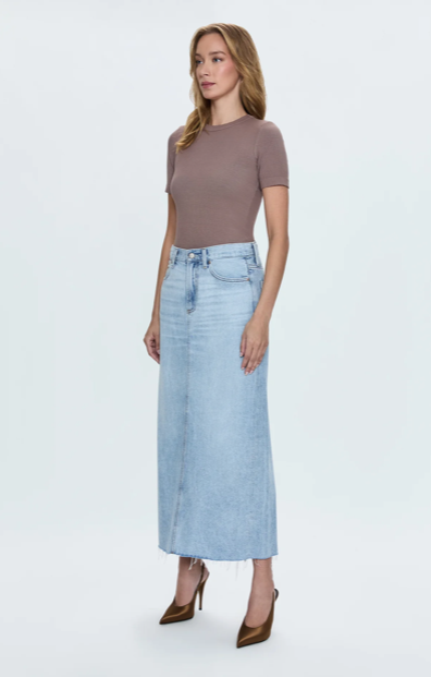 Raye Low Slung Maxi Skirt Jardin