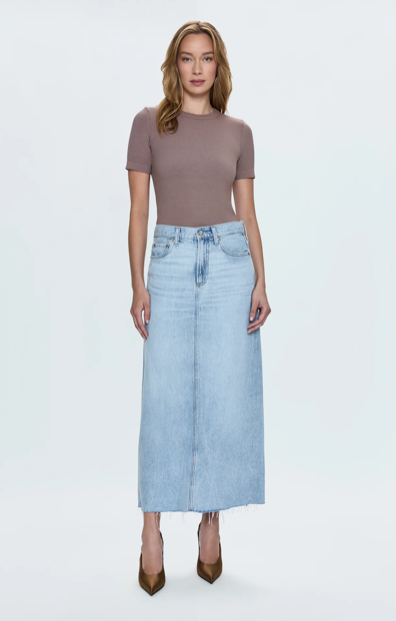 Raye Low Slung Maxi Skirt Jardin