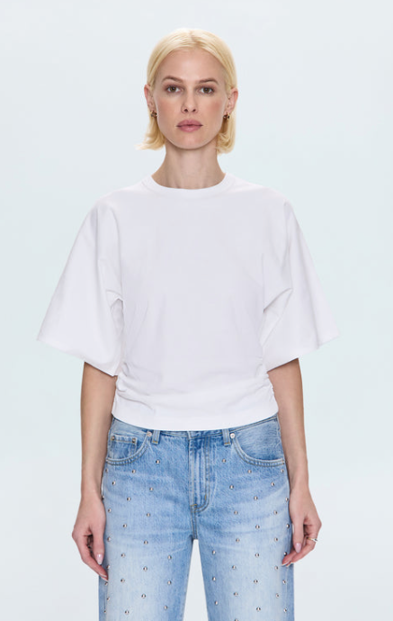 Veronica Kimono Tee Le Blanc