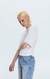 Veronica Kimono Tee Le Blanc