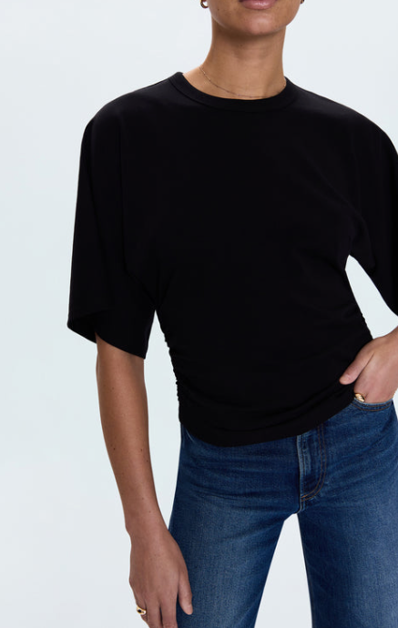 Veronica Kimono Tee Noir