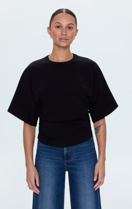 Veronica Kimono Tee Noir