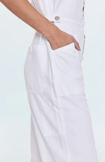 Grover Short Sleeve Field Suit Vivid White
