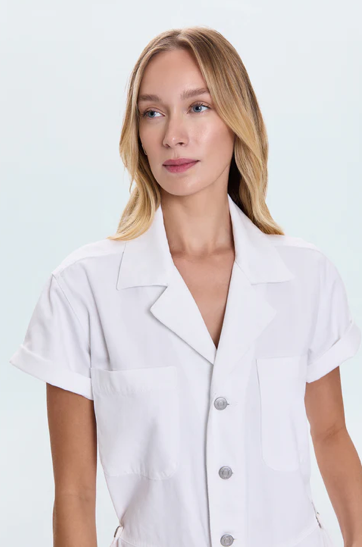 Grover Short Sleeve Field Suit Vivid White