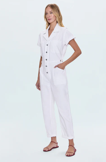 Grover Short Sleeve Field Suit Vivid White