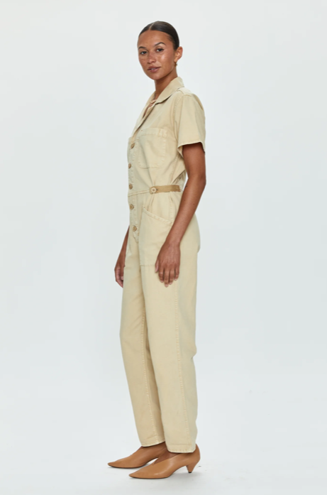 Grover Short Sleeve Field Suit Champagne