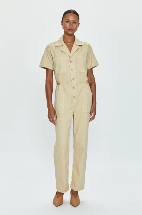 Grover Short Sleeve Field Suit Champagne