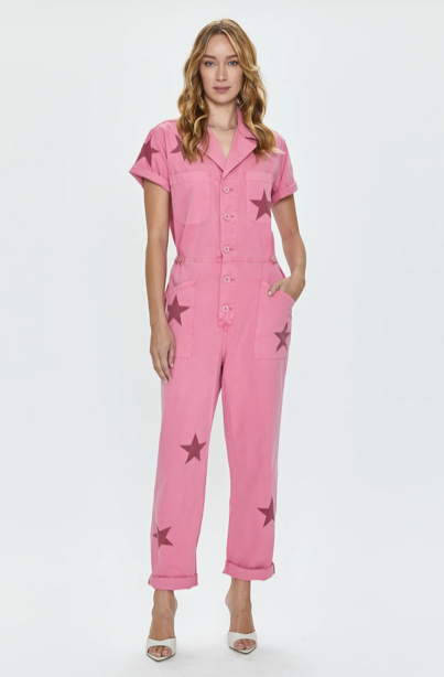 Grover Short Sleeve Field Suit Flamingo