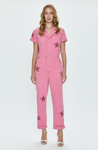 Grover Short Sleeve Field Suit Flamingo