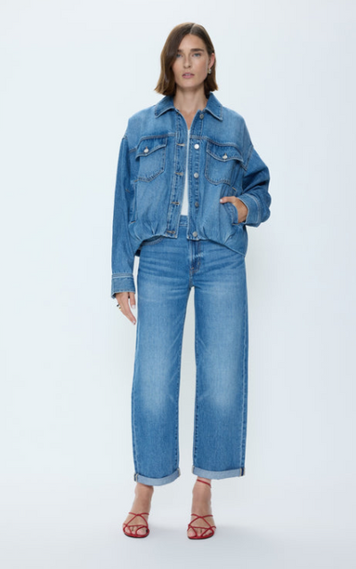 Bibi Blouson Trucker Jacket Heartfelt