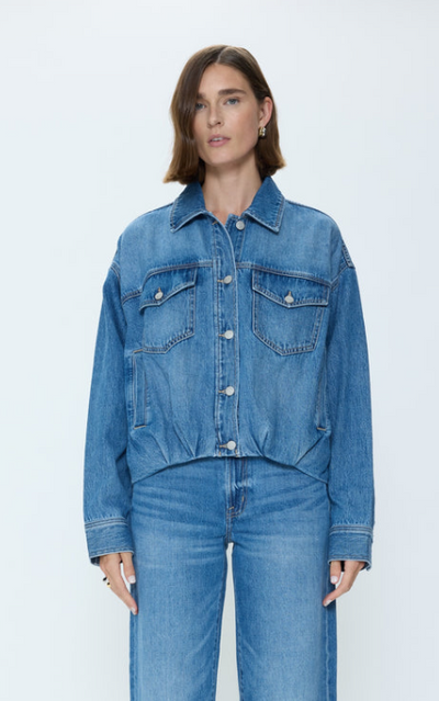 Bibi Blouson Trucker Jacket Heartfelt