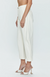 Eli High Rise Arched Trouser Eggshell