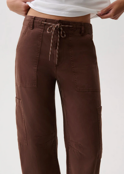 Sabrina Curved Utility Pants Lindt