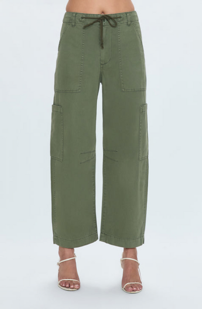 Sabrina Curved Utility Pant Medow