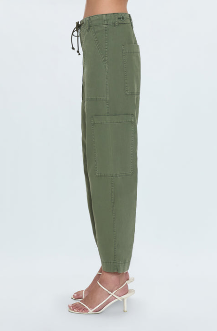 Sabrina Curved Utility Pant Medow