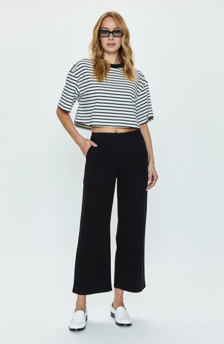 Sophia Wide Leg Pant Black 25