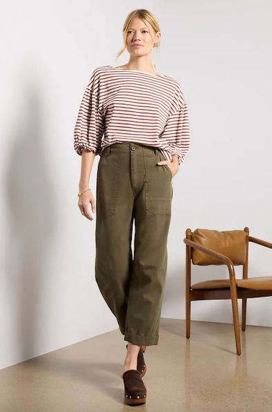 Tori Utility Straight Pant Sequoia