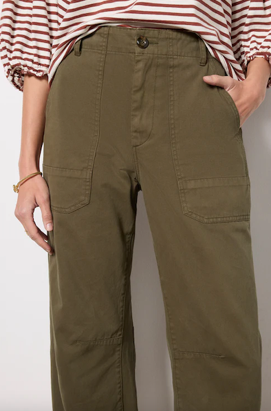 Tori Utility Straight Pant Sequoia