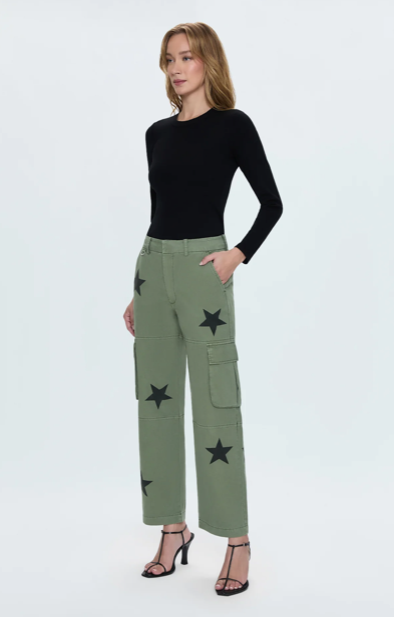 Addie High Rise Trouser Royal Honor