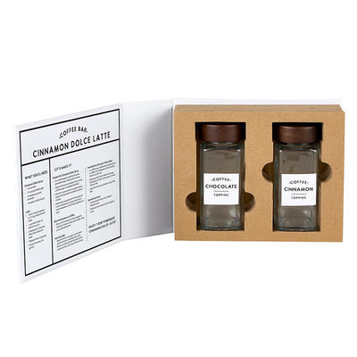 Coffee Topping Shaker Book Box