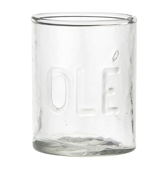 Hammered Shot Glass Ole