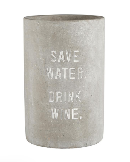 Cement Wine Chiller Save Water Drink Wine