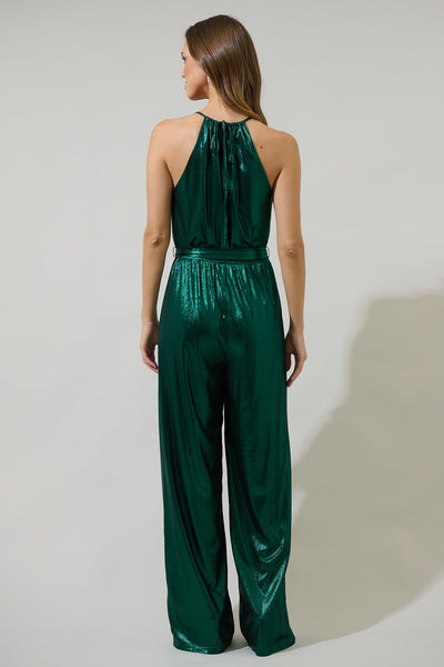 Amberly Metallic Jumpsuit