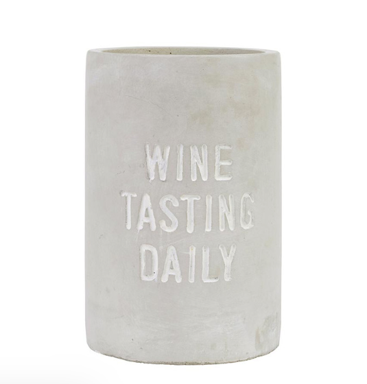 Cement Wine Chiller Wine Tasting Daily