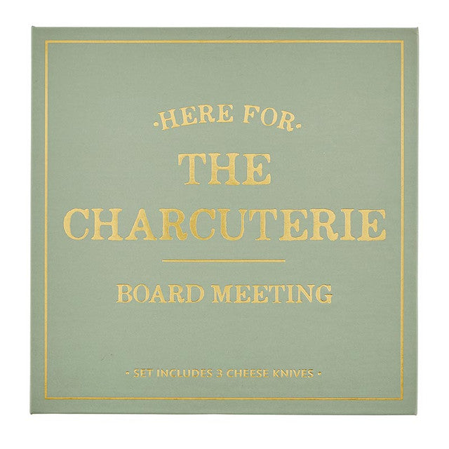 Wood Handle Cheese Knives Book Box