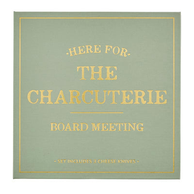 Wood Handle Cheese Knives Book Box