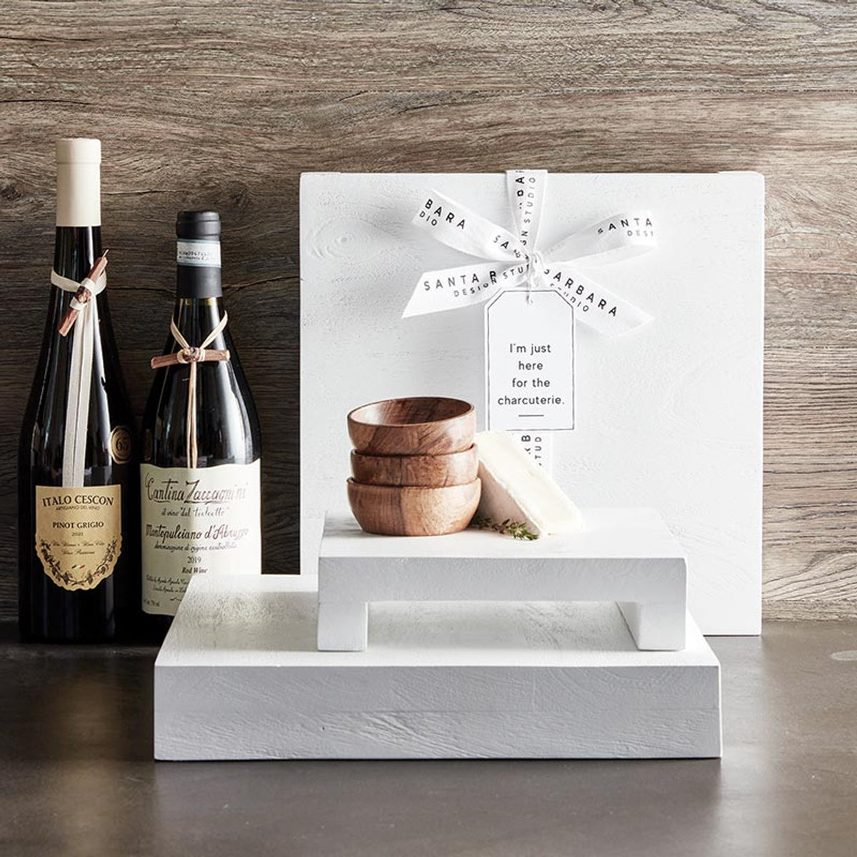 White Textured Pedestal 12inch