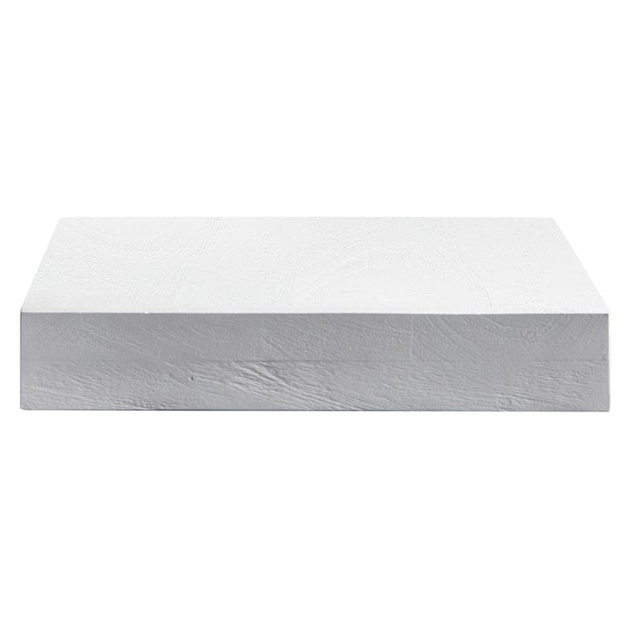 White Textured Pedestal 12inch
