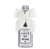 Wine Bottle Bow White