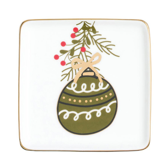 Ceramic Appetizer Plates Ornament