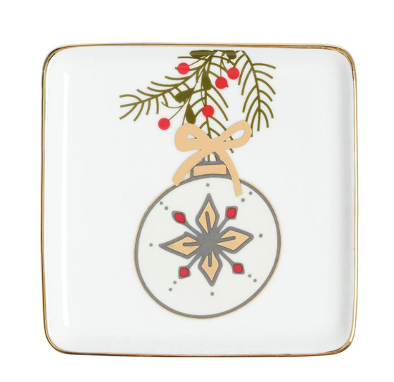 Ceramic Appetizer Plates Ornament