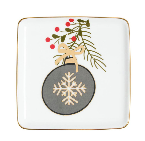 Ceramic Appetizer Plates Ornament