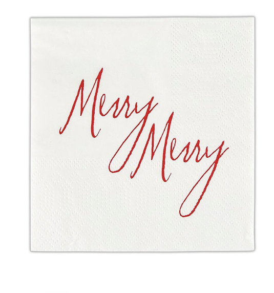 Napkins Merry Merry