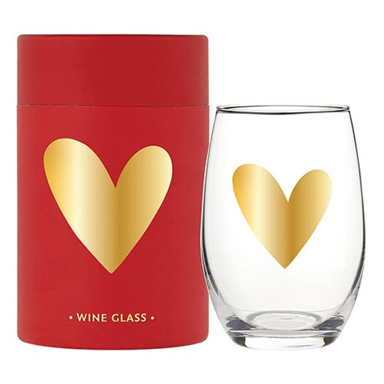 Wine Glass Heart