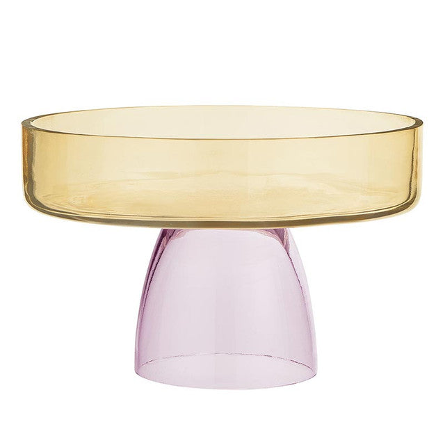 Cake Stand Pink Yellow