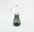 Handcrafted Glass Mushroom Vase Charcoal M