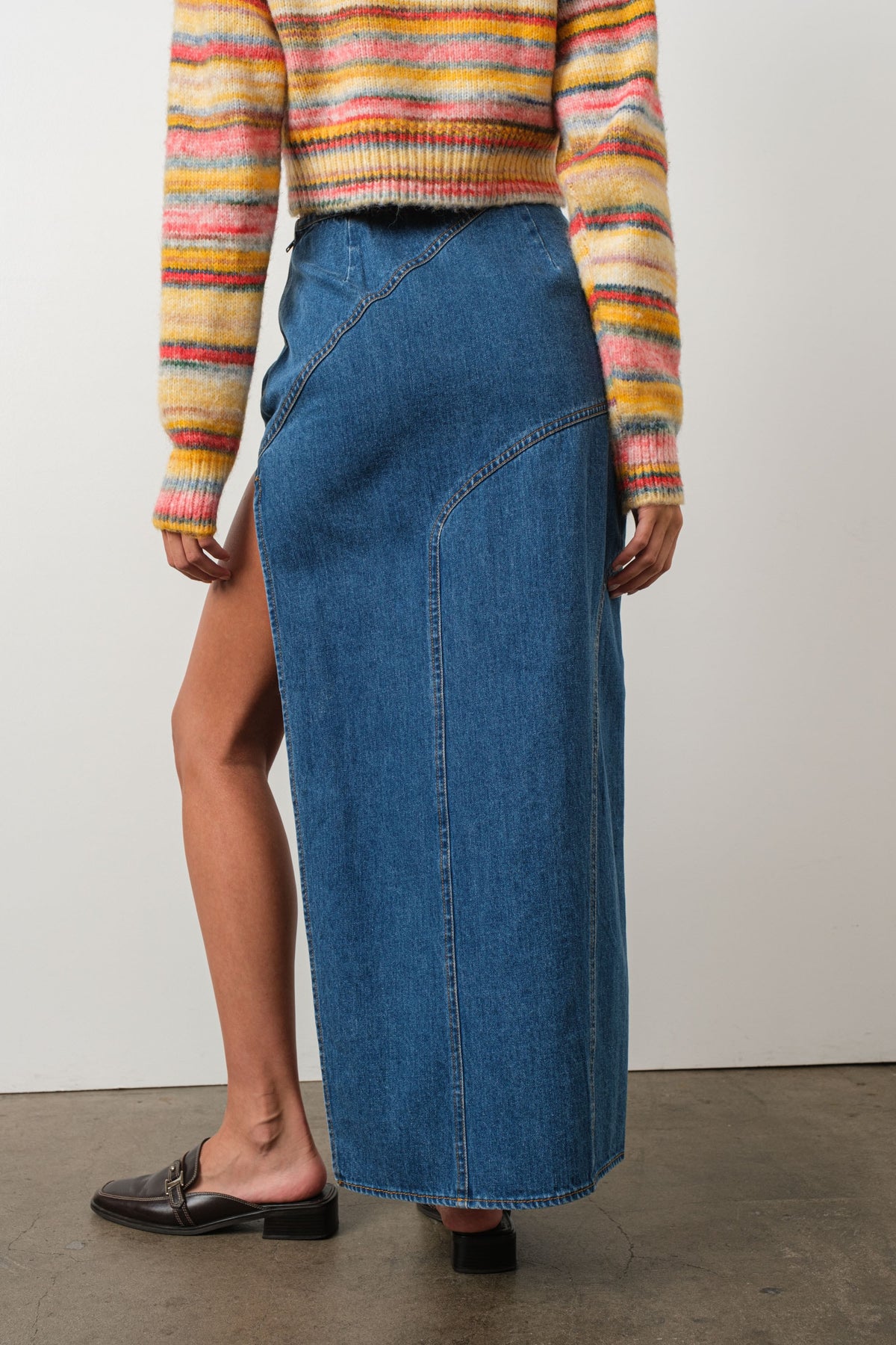 Maxi Denin Skirt