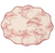 Placemat Forest Burgundy