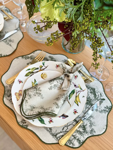 Placemat Forest Green
