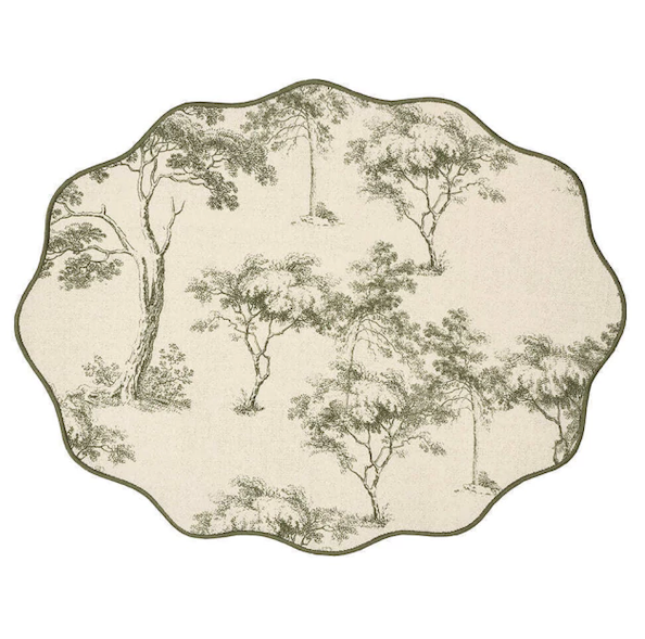 Placemat Forest Green