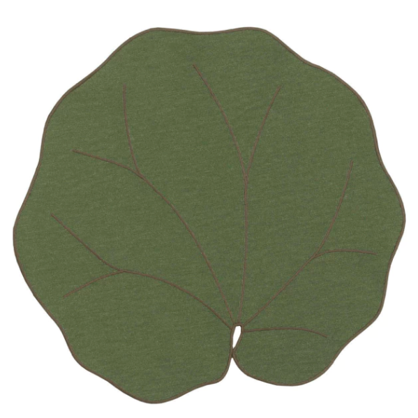 Placemat Lotus Green